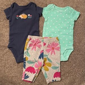 Carter’s 3 Piece Bundle Newborn